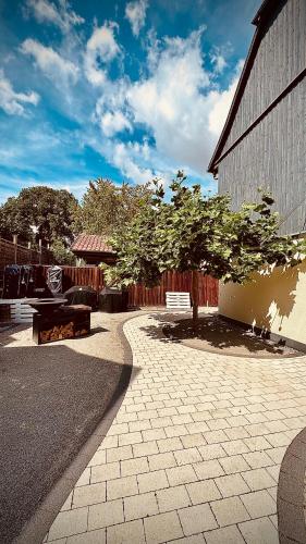 Iekārtas, Pension im Fleischinstitut in Schlotheim (Thuringia)