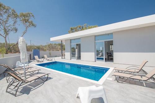 Villa Protaras Miramar, Luxury And New 5Bdr Protaras Villa With Pool And Stunning Sea Views, Protaras