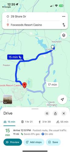 Brand new home minutes to casino in Poquetanuck, USA