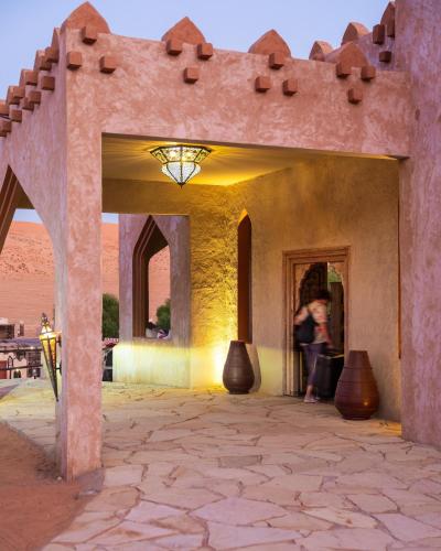 Exterior view, Thousand Nights Camp in A'Sharqiyah Sands (Wahiba)