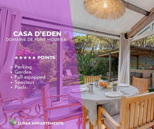 Casa D'Eden Exterieur spacieux - Location saisonnière - Gassin