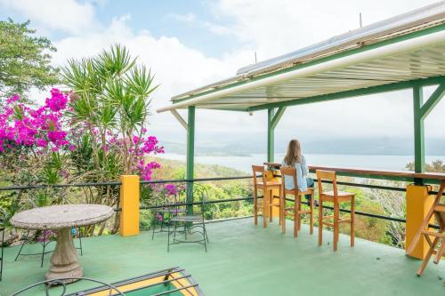 Balkons/terase, Lake Arenal Hotel, Brewery & Farm in Naranjos Agrios
