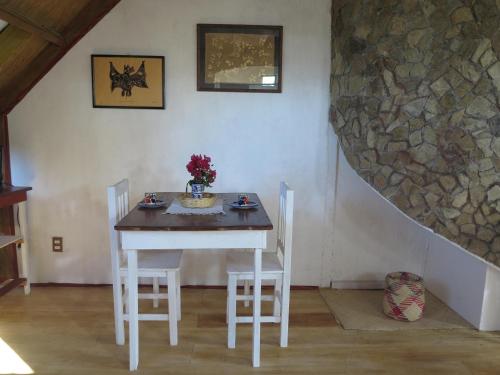 Habitacion doble con bano y vista a la montana in San Pablo Etla