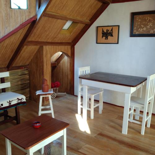 Habitacion doble con bano y vista a la montana in San Pablo Etla