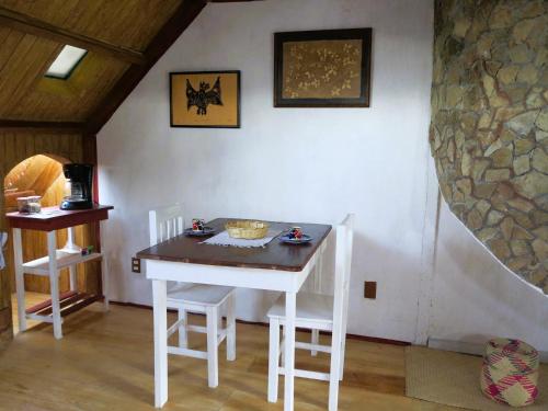 Habitacion doble con bano y vista a la montana in San Pablo Etla