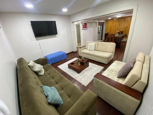 Enorme departamento de 4 dormí para grupo de 12 personas en el centro histórico