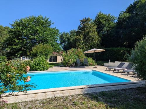 Úszómedence, Beautiful holiday home with private pool in Tournon-d'Agenais