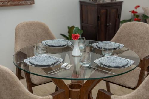 Stylish 1 Bedroom Apartment Studio, Central Casablanca, Gym Access, Parking, Air Condit, Fiber Wi-Fi, Casablanca (Foto 7)