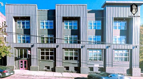 멤피스 (TN) The Stallion #101 - 1BD Modern Loft with Private Patio - Walk to various attractions 4성급 싱글룸 레스토랑