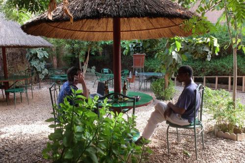 Restaurant, Hotel de la Liberte in Ouagadougou