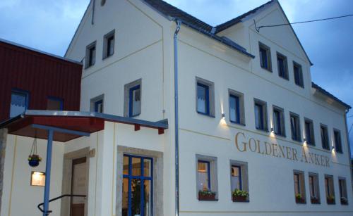 Entrance, Pension Goldener Anker in Reinhardtsdorf-Schona