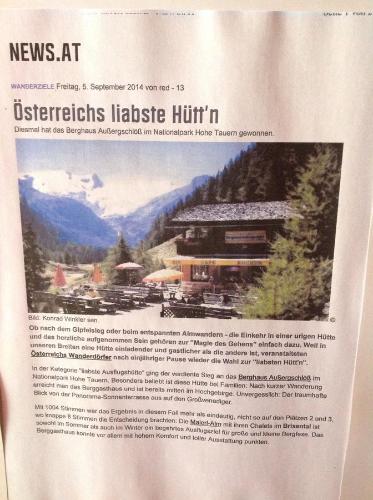  Berghaus Außergschlöß, 9971 Matrei in Osttirol