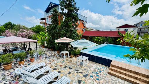 A szálláshely kívülről, Hotel Mirage Ureki in Ureki