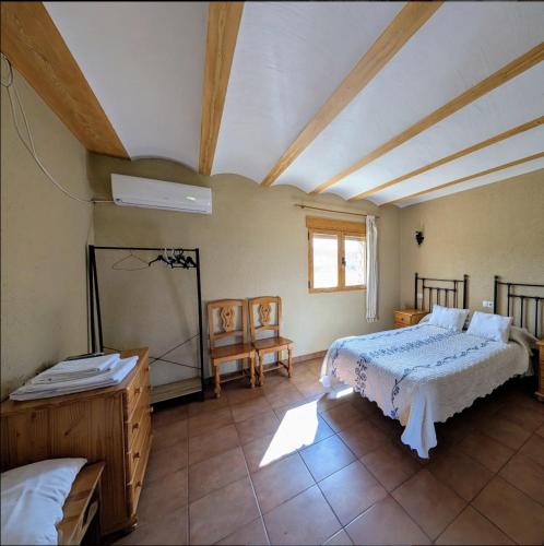 1 double bed