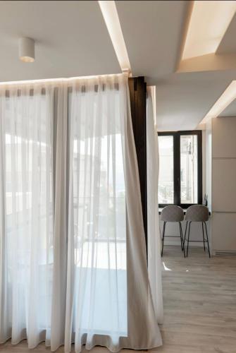 Deluxe Queen Studio  room in Domi Luxury beach view apartments in Saranda