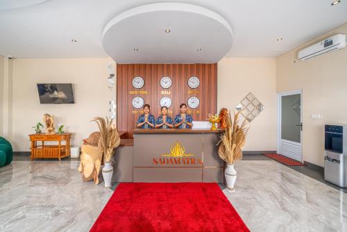 Shared lounge/TV area, SADAMATRA - Luxury Infinity Views in Padang Bai