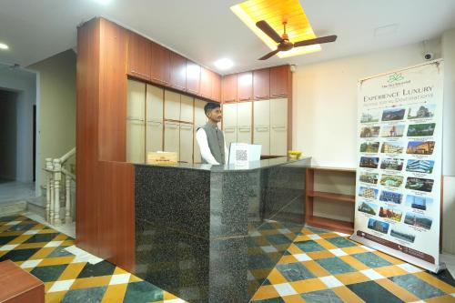 Előcsarnok, The Sky Comfort Hotel Shreenath  in Nathdwara