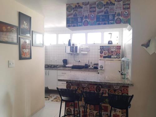 Konyha, Sacada Pôr do Sol (Sacada Por do Sol) in Balneario Cidade Atlantica