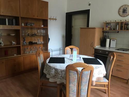 köök, Ferienwohnung Zur Weißen Taube in Dobbertin