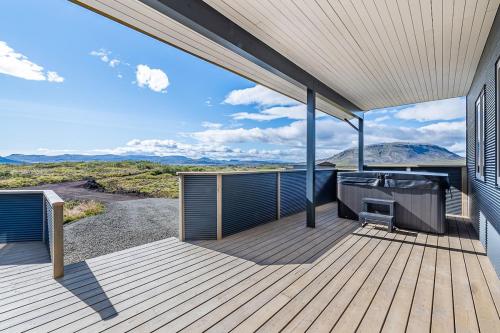 Luxury Villa in Golden Circle with hot tub in 哈維格里