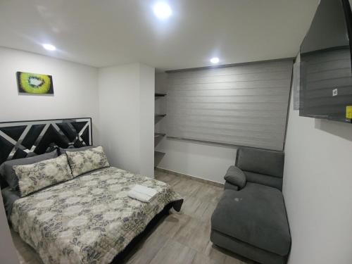 Two-Bedroom Apartment room in Apartamento amoblado Edificio Avanzzare T2-203