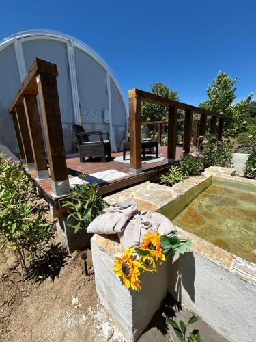 Úszómedence, SKD Casa Naranja Suite Rioja in El Tiemblo