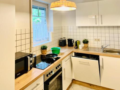 Boho-Apartment mit Terrasse - Ruhig & Zentrumsnah, Drážďany (fotografie 6)