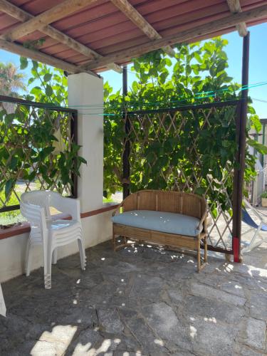 Erkély/terasz, casa l'olivo in Chiaia