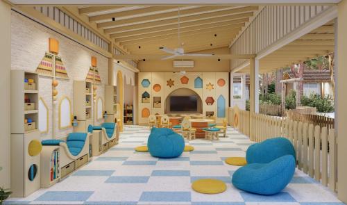 Kid’s club, Outrigger Phi Phi Island Resort in Praia Laem Tong