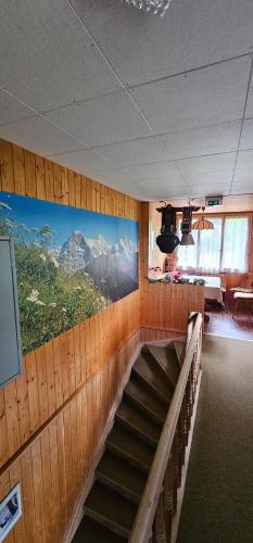 The Saxeten at alps in Saxeten