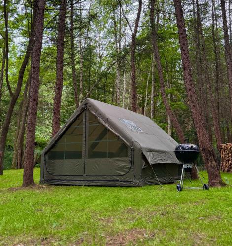 Exterior view of Sanovia Glamping
