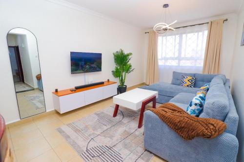 Modern 3BR Apartment near JKIA and SGR with Free Parking in Athi River