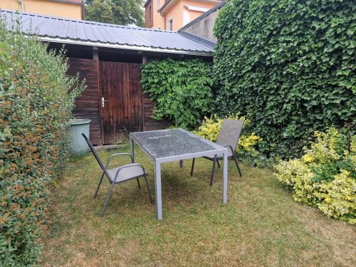 Vrt, Moderne Ferienwohnung in Pirna in Rudolf-Renner-Strasse