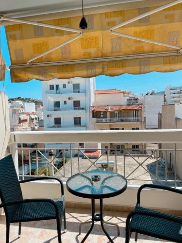 Balkons/terase, Cozy apartment of Chalkida in Chalkida (Chalcis)