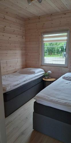Neue Häuser mit Klimaanlage am Ostsee