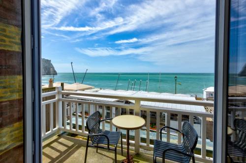 View, Hotel Le Rayon Vert in Etretat