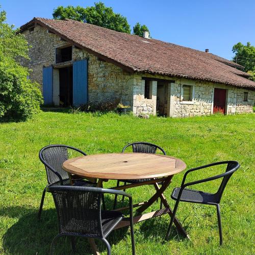 tuin, Terres de la Grange B&B in Treffort Cuisiat