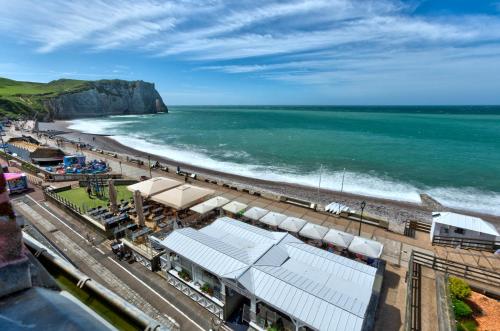 View, Hotel Le Rayon Vert in Etretat