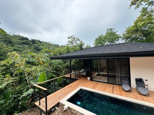 CASA TUCAN , New House with Pool in Paradise, jungle view, Playa Santa Teresa