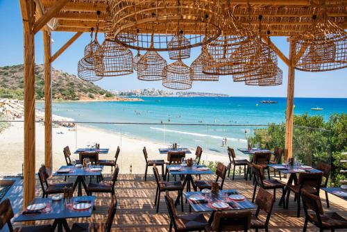 Étterem, The River Suites Adults Only-A Seaside Experience in Agiosz Nikolaosz