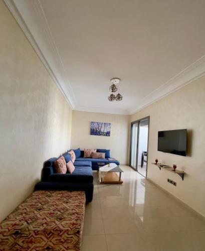 Appartement Blanca Beach lumineux avec balcon in Sidi Rahal