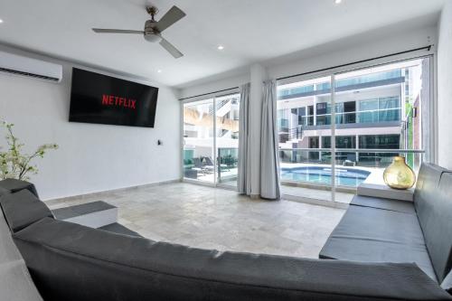 Ruang bersama/area TV, Villas Acapulco Punta Diamante in Acapulco