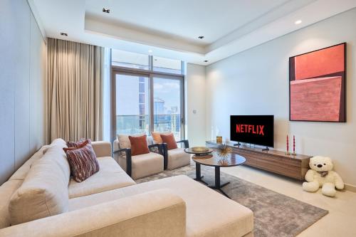 Modern 1br 8 Min Drive Dubai Mall & Burj Khalifa, Дубай (фото 2)