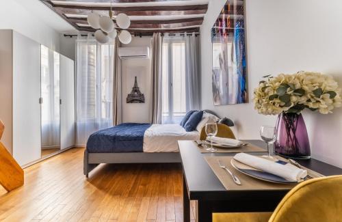 Lovely flat, center of Paris, Paříž