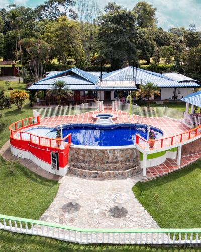 Swimming pool, Kitiara Hotel in San Joaquin