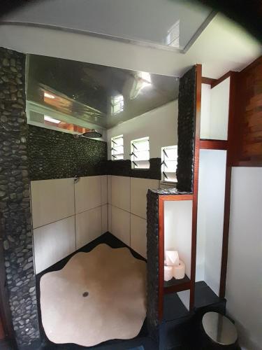 Bathroom, Shell House with Ocean View in Savusavu