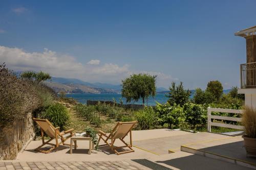 View, Apollonides Seafront Villa 2 Melete in Lixouri