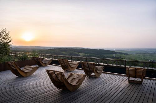 Sauna, WALDWEIT Rheingau Hotel und Retreat in Kiedrich