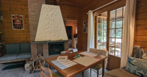 kuscheliges Waldhaus Kaminknistern in Himmelpforten