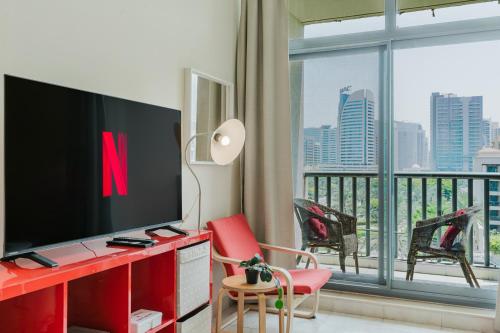 RH - Beautiful canal view, Sleek & spacious Studio, central location, Dubaj (fotografie 9)